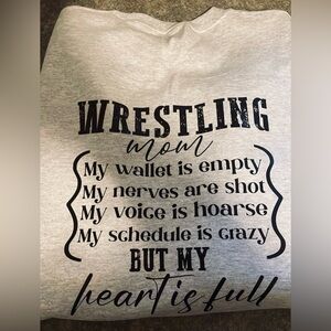 Wrestling Mom Graphic Sweater
